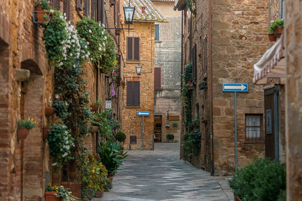 pienza-siena-tuscany.italy-sentro-storico-vie