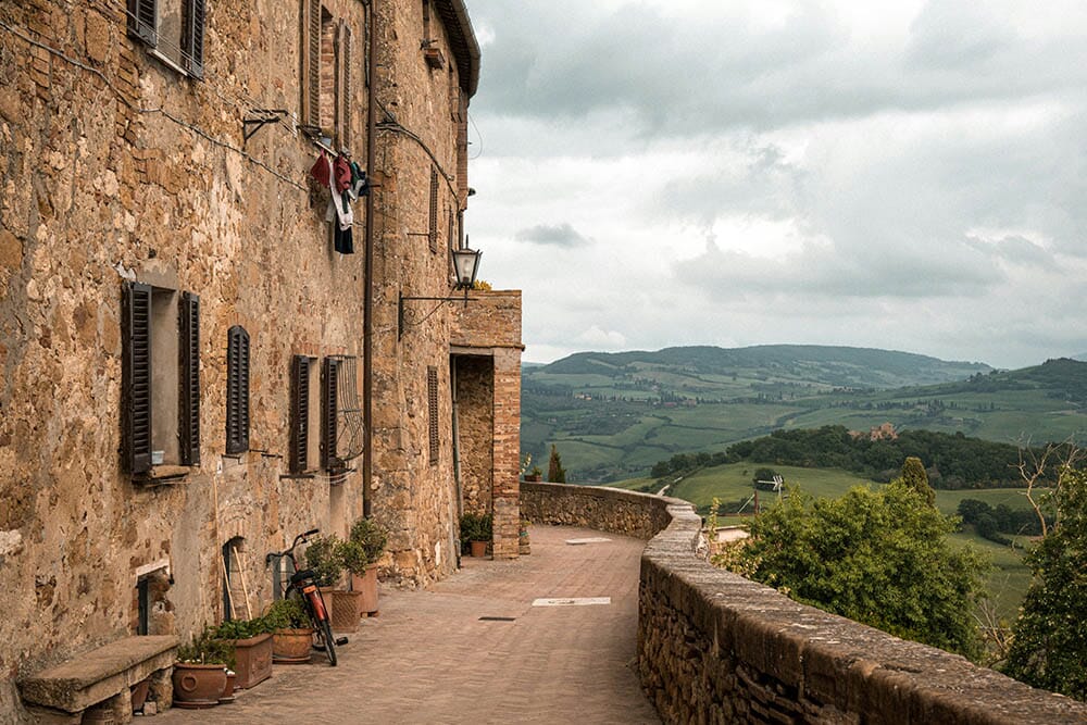 pienza-siena-tuscany.italy-sentro-storico-panorama